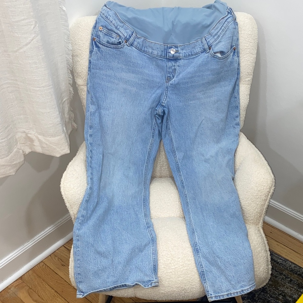 Light Blue Maternity Women's Jeans